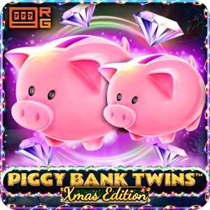 PIGGY BANK TWINSXMAS