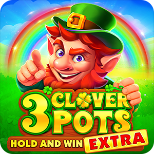 3 CLOVER POTS EXTRA